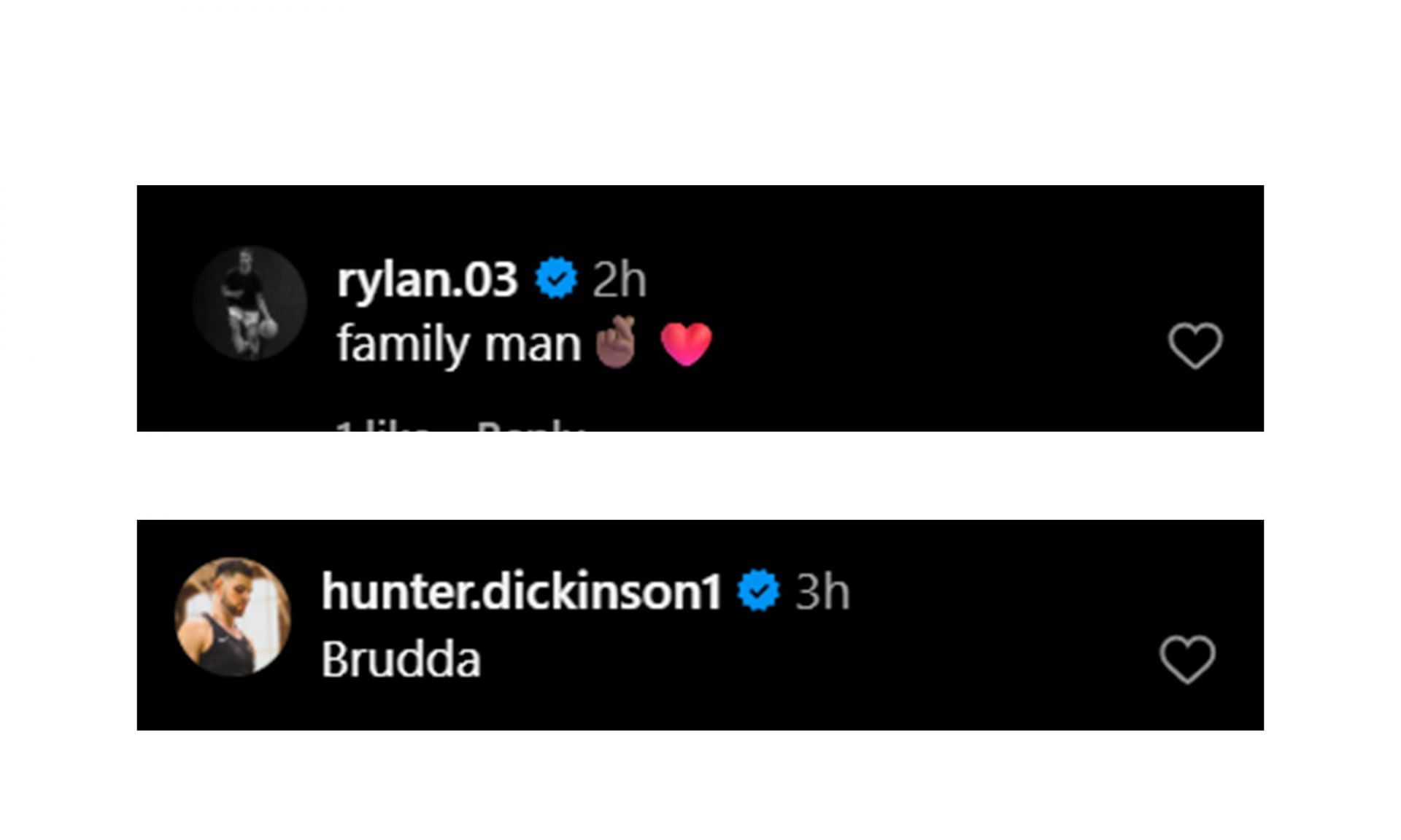 Screenshot, via Instagram